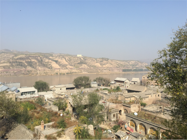 写生地点之一:碛口古镇